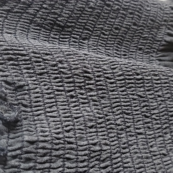 Urban Outfitters Dark Gray Smocked Tank Top- Size Medium - Picture 4 of 4